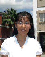 Retrato de Dulce María Reyes Hinostroza.