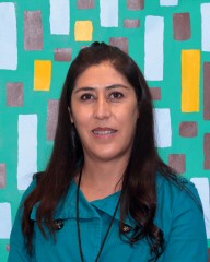 Retrato de Liliana Egure Tovalín.