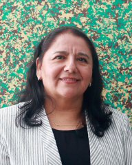 Retrato de Norma Urtiz Estrada.